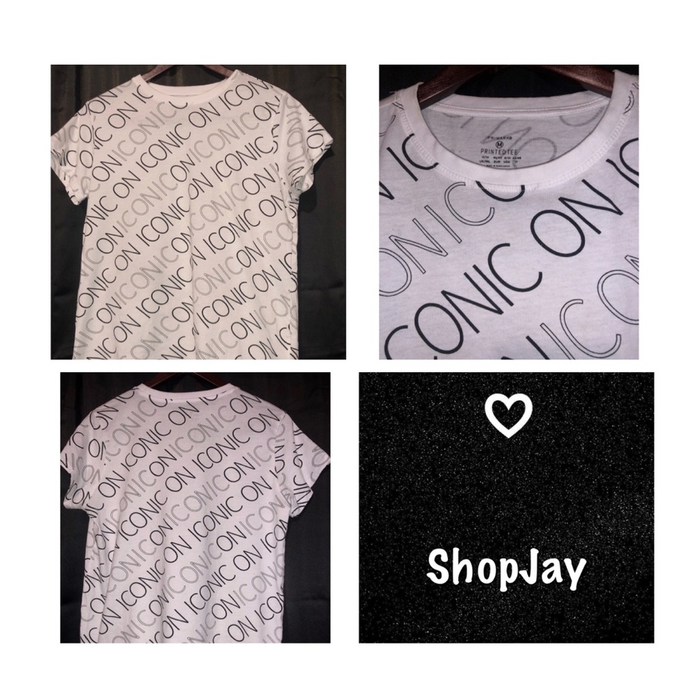 Iconic letter graphic tee!